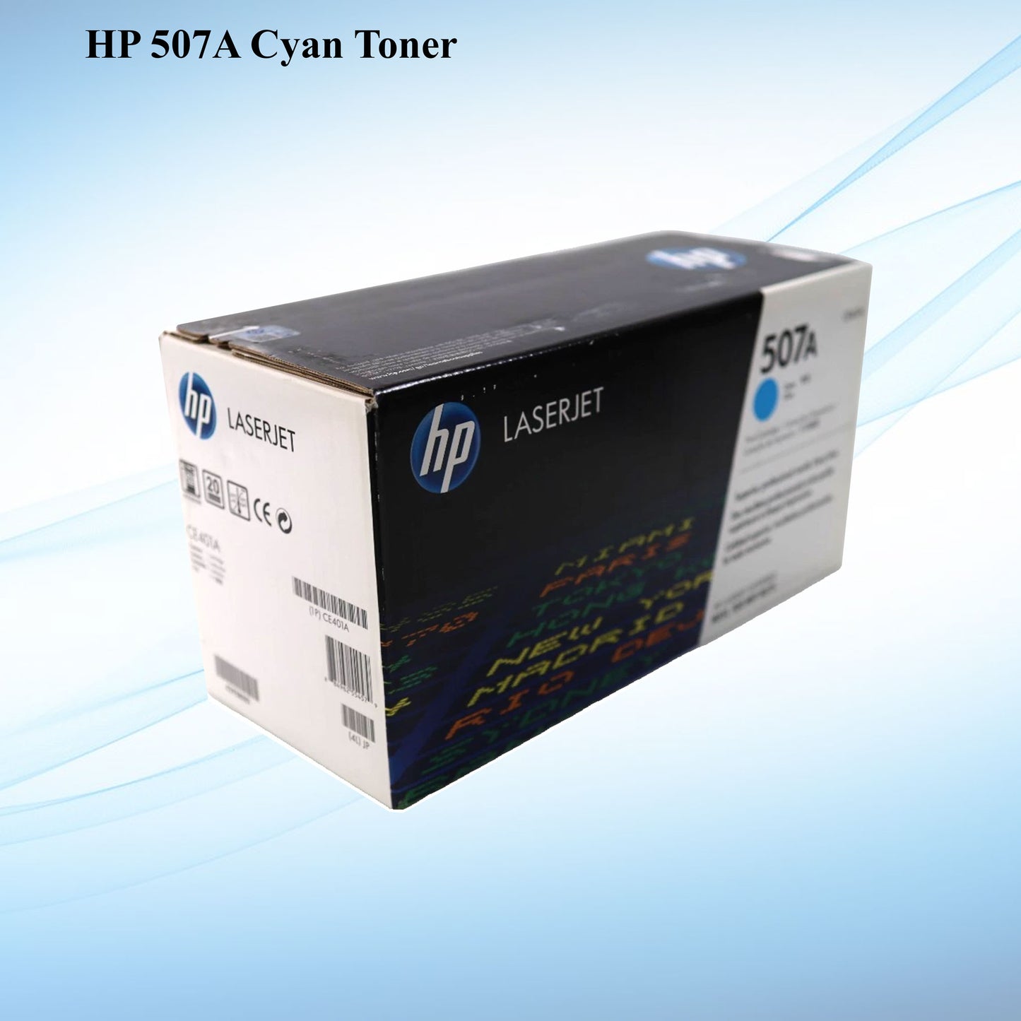 HP laserjet Toner 507a Cyan
